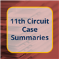 11th Circuit Case Summaries