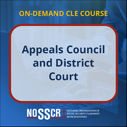 Appeals Council and District Court