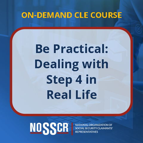 Be Practical: Dealing with Step 4 in Real Life