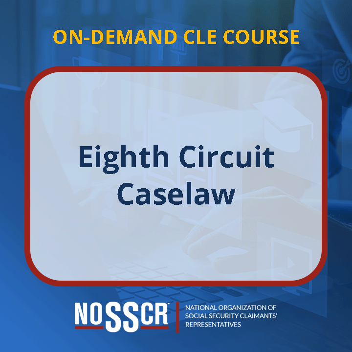 Eight Circuit Caselaw