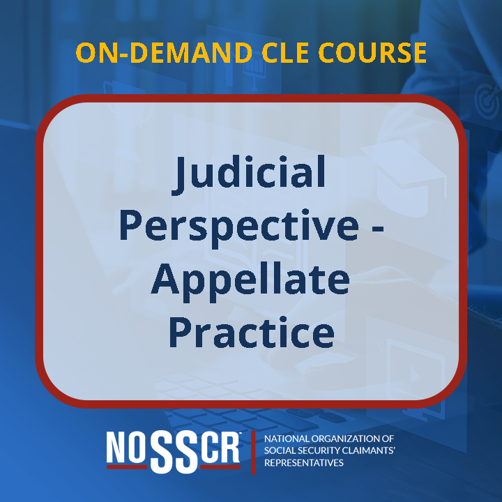 Judicial Perspective Appellate Practice