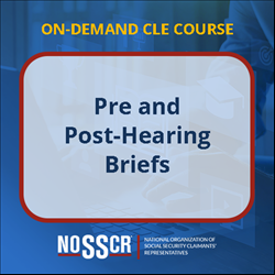 Pre and Post-Hearing Briefs