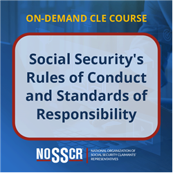 2023 Virtual Conference: Social Security&#39;s Rules of Conduct