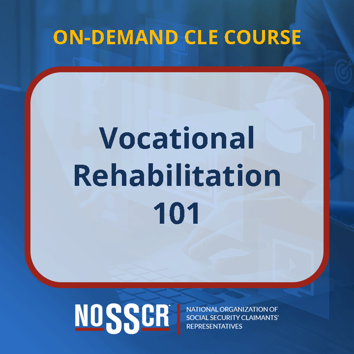 Vocational Rehabilitation 101