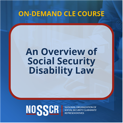 An overview of Social Security disability law