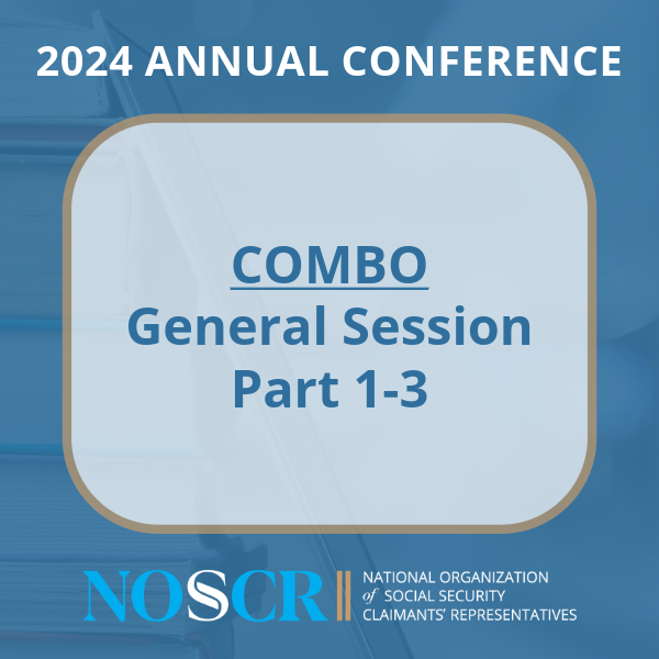 COMBO 2024 Annual Conference: General Session Part 1-3