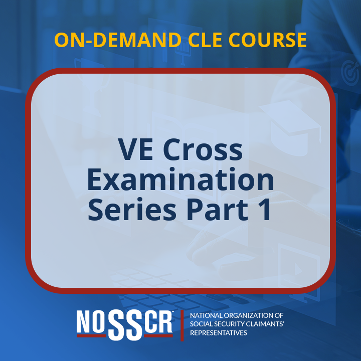 VE Cross Examination Series - Part 1